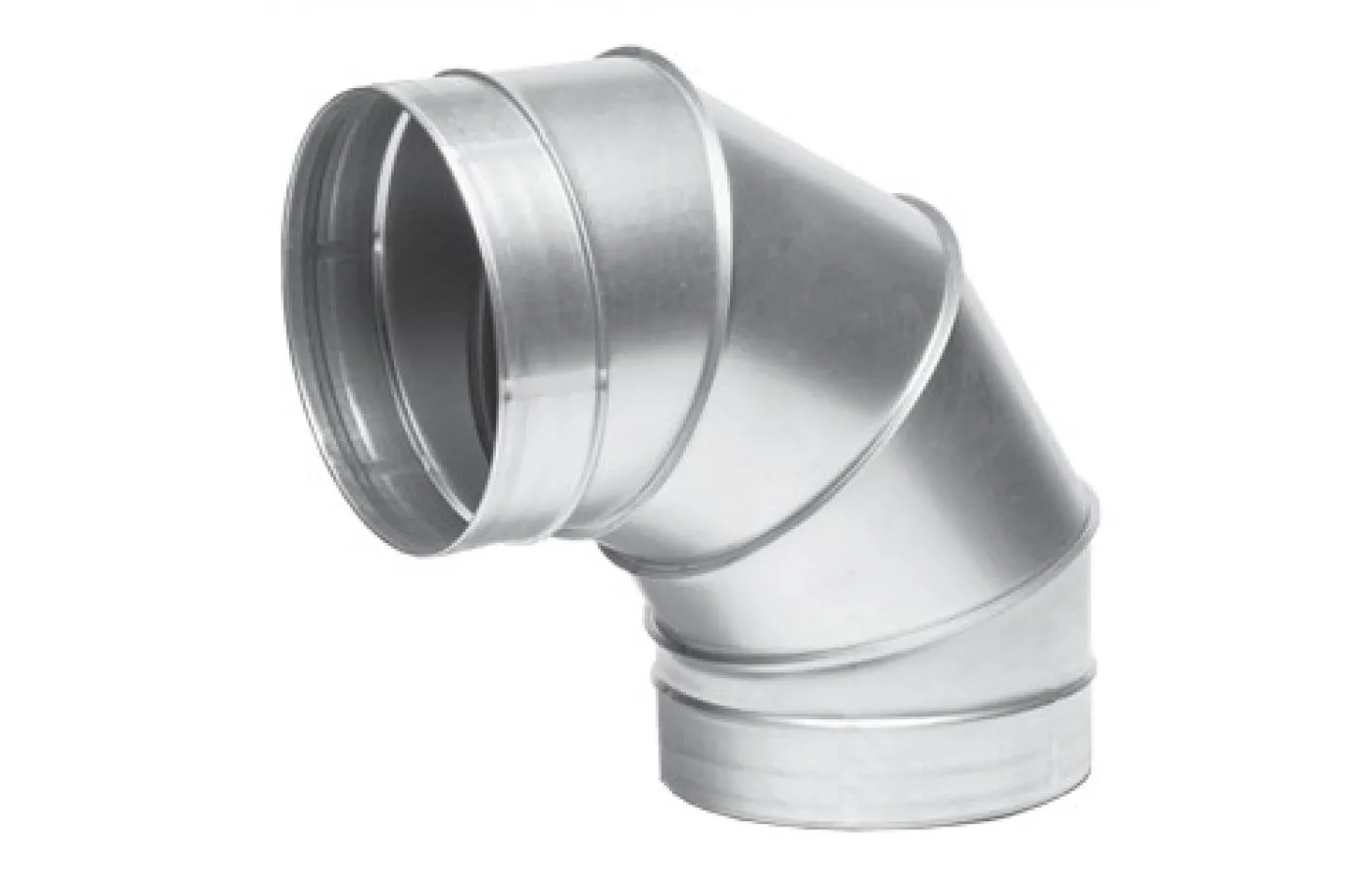 Отвод оцинкованный угольник 32 мм